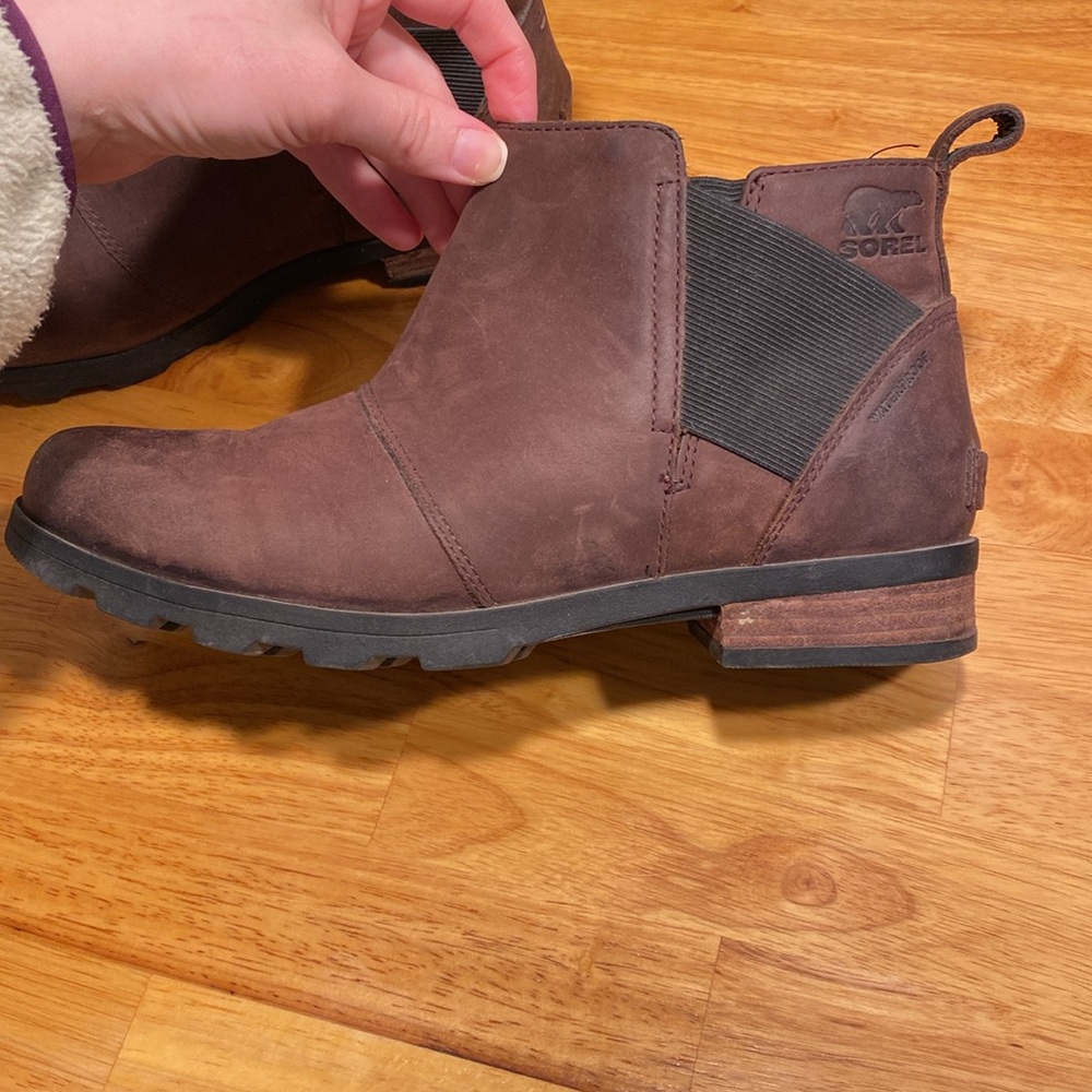 Sorel Brown Waterproof Boots - Picture 2 of 5